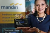 Hingga bulan Juni 2013 Bank Mandiri menerbitkan lebih dari 3 juta kartu kredit dengan jumlah transaksi mencapai 13 triliun atau tumbuh 24,23 % dari periode yang sama tahun sebelumnya.