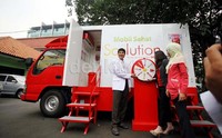 Mobil itu diluncurkan di Jakarta, Rabu (21/8/2013).