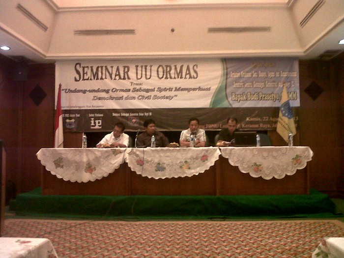 Kemendagri: UU Ormas Bukan Hantu Bagi Ormas