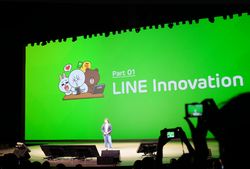 Line Berpesta di Tokyo