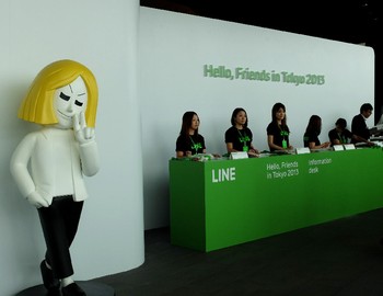     Pengguna Line terbesar kedua adalah Thailand dengan 18 juta user, kemudian 17 juta user di Taiwan, 15 juta di Spanyol dan 14 juta di Indonesia.