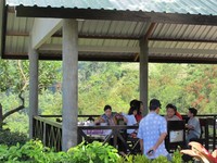 Pondok Senaru luasnya mencapai 80 meter persegi dan bisa menampung hingga 150 orang. Menurut pihak pengelola, ternyata hampir 80% tamu yang menginap dan makan di Pondok Senaru justru adalah turis asing (Afif/detikTravel)