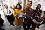 Dirut Pertamina Temui Jokowi