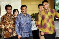 Andi keluar gedung KPK seusai diperiksa penyidik. Lamhot Aritonang/detikFoto.