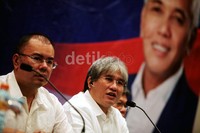 Ketua Pemenangan Pemilu Putra Jaya Husein memberikan penjelasan terkait digelarnya Rakernas PAN.