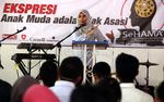 Putri Anwar Ibrahim Beri Kuliah Umum di KontraS