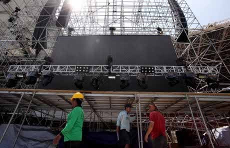 Ini Dia Panggung Megah Konser Metallica di Jakarta