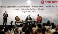 Ekonom A Tony Prasetiantono dan Ekonom OCBC Bank Gundy Cahyadi menjadi pembicara dalam talkshow tersebut.