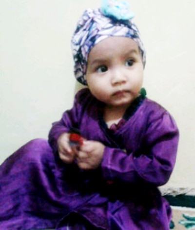 Aluna Muza Zaskia, 2,3 Tahun, Perempuan