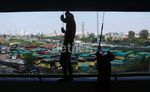 Kios Blok G Tanah Abang Terus Diperbaiki