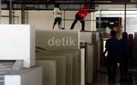 Kios Blok G Tanah Abang Terus Diperbaiki