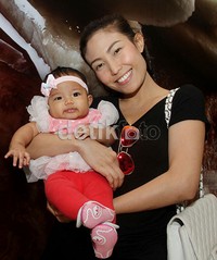 Ayu dan Aqila saat ditemui di Lippo Mall Kemang, Jakarta Selatan, Kamis (22/8/2013). Gus Mun/detikHOT.
