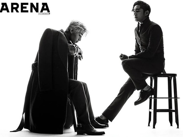 Gaya Maskulin Henry dan Kangin Super Junior
