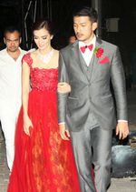 Kebahagiaan Rio dan Atiqah di Hari Pernikahan