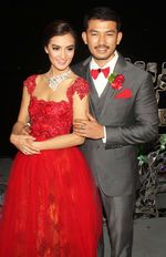 Kebahagiaan Rio dan Atiqah di Hari Pernikahan