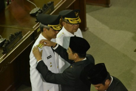 Ganjar Pranowo Lelang Jabatan Sekda Jateng