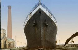 Kemegahan Kapal Titanic dalam Foto Berwarna
