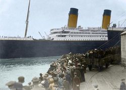 Kemegahan Kapal Titanic dalam Foto Berwarna