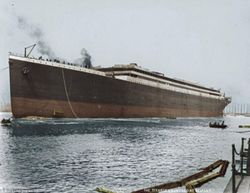 Kemegahan Kapal Titanic dalam Foto Berwarna