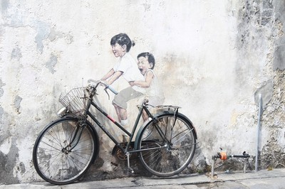 George Town, Kota Mural yang Keren Banget di Penang