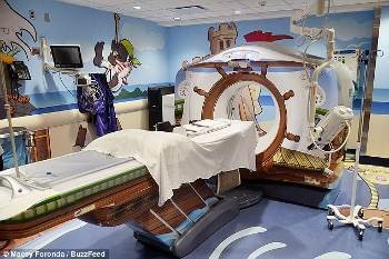Mengintip CT Scan Bertema Bajak Laut Khusus untuk Anak