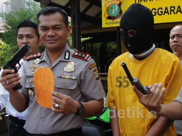 Polisi Sita 3 Senpi dari Sindikat Curanmor