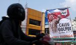 Spanduk Golput di Cikini, Jakarta
