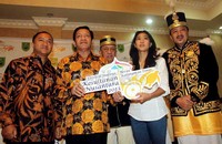 Olivia Zalianty saat ditemui di kawasan Melawai, Blok M, akhir pekan lalu.