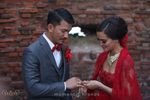 Suasana Romantis Pernikahan Rio dan Atiqah di Pulau Kelor