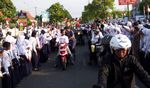 Hendra & Ahsan Diarak di Pemalang
