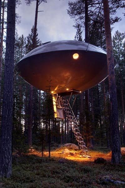 UFO Hingga Usus Manusia, 5 Hotel Berbentuk Paling Aneh Sedunia