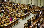 Banyak Kursi Kosong di Paripurna DPR