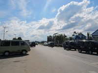 Polusi udara pun tak banyak terjadi di sini. Jadi tak heran kalau langit Tanjung Selor masih sangat biru (Putri/detikTravel)