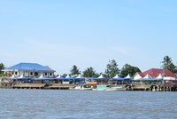 detikTravel pun pernah singgah di Tanjung Selor beberapa waktu lalu. Terpesona dengan keindahan langitnya jadi hal pertama yang saya dapatkan (Putri/detikTravel)