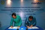 Bank Mandiri Layani Pembayaran Pensiun ASABRI