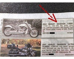 Waduh! Istri Pasang Iklan Jual Motor Suami yang Hamili Wanita Lain