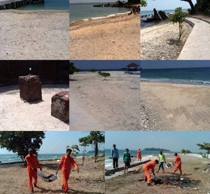 Ini Penampakan Pulau Kelor yang Sudah Bersih dari Sampah