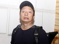 Ekspresi kocak Ringgo. Gus Mun/detikHOT.