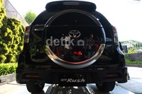 Kini Rush model baru hadir dengan varian G dan TRD Sportivo yang menggantikan tipe S. Kini keduanya sudah memiliki fitur safety dual SRS airbag.