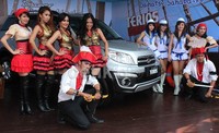 Terios terbaru ini juga mengalami penambahan audio. Semua tipe TX dilengkapi dengan touch screen integrated 2DIN Audio dengan CD, DVD, MP3, USB, Aux dan GPS. Ini dilakukan untuk memberikan kesan modern dan membuat perjalanan semakin menyelangkan.