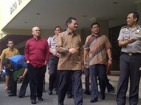 Tiba di Polda Metro, Mendagri Resmi Laporkan Nazar