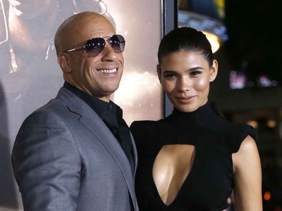 Kemesraan Vin Diesel & Kekasih di Premiere Riddick
