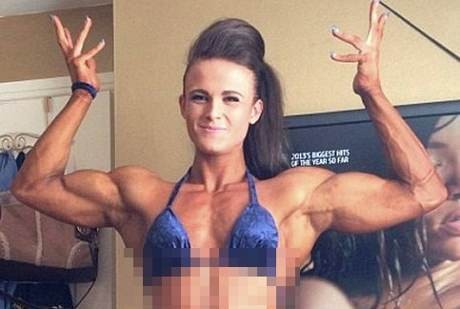 Ngegym Biar Ramping, Gadis Ini Kebablasan Jadi Binaragawati