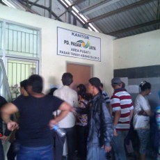 H-1 Pembukaan Blok G, Puluhan Pedagang Masih Antre Ambil Kunci