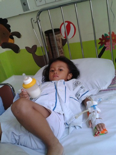 Derita Chipa, Balita Usia 4 Tahun Tanpa Saluran Empedu