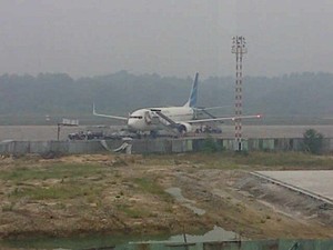 Kabut Selimuti Riau, Aktivitas di Bandara Masih Berjalan Normal