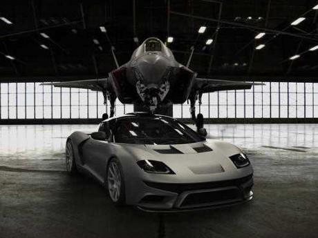 Mobil Super Teranyar Amerika, Terinspirasi dari Jet Tempur