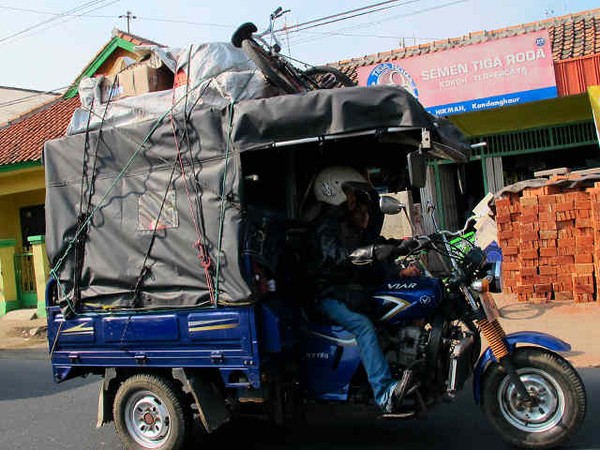 Motor 3 Roda untuk Mudik