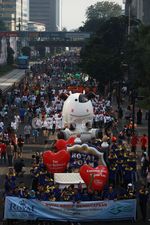 Elite Springbed Ikuti Parade Hari Pelanggan Nasional