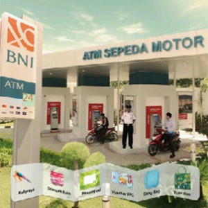 BNI Sediakan ATM Khusus Para Bikers